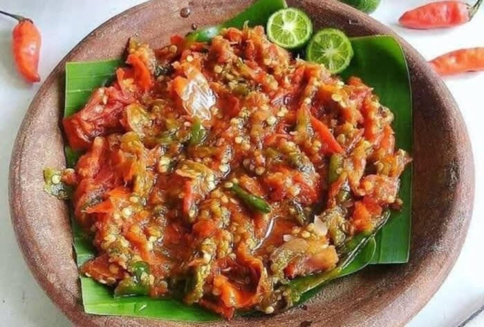 Bahan-bahan untuk Resep Sambal Terasi Tradisional