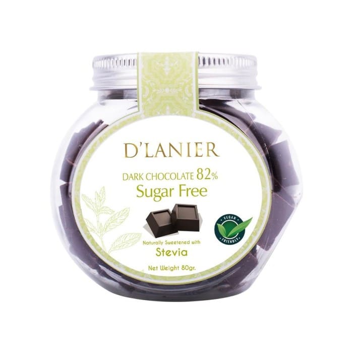 DLanier Dark Chocolate 82 Sugar Free - Rekomendasi Coklat Valentine