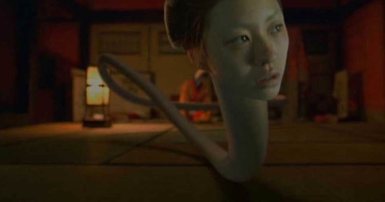 Rokurokubi hantu wanita berleher panjang - Legenda Hantu Jepang yang Paling Menyeramkan