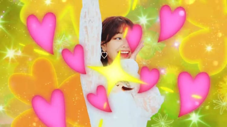 5.1 candy pop jihyo - Jadi Versi Anime, Girlband Korea "TWICE" Berhasil Diubah oleh sutradara "Love Live"