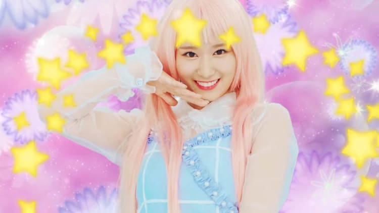 6.1 candy pop sana - Jadi Versi Anime, Girlband Korea "TWICE" Berhasil Diubah oleh sutradara "Love Live"
