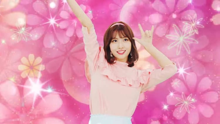 9.1 candy pop Momo - Jadi Versi Anime, Girlband Korea "TWICE" Berhasil Diubah oleh sutradara "Love Live"
