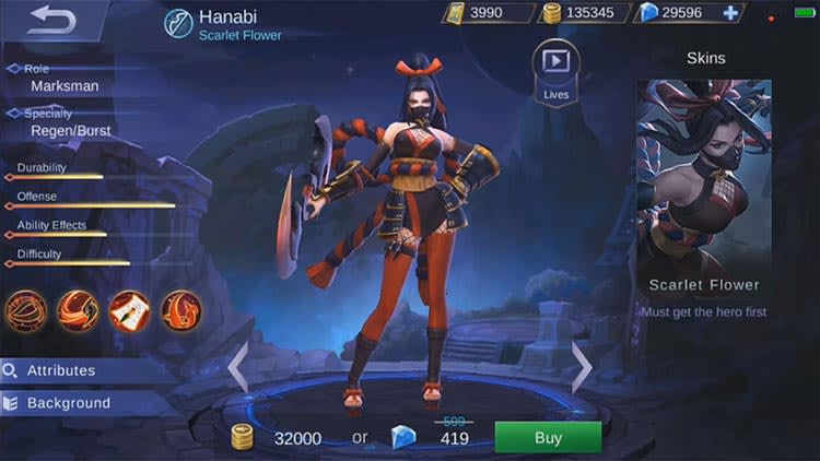 Guide Cara Menggunakan Hanabi – Mobile Legend