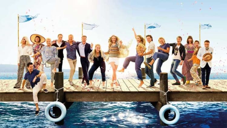 Mamma Mia Here We Go Again - Daftar Film Bioskop Bulan Juli 2018, Catat Tanggalnya biar gak Kelewatan