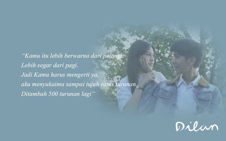 qoute dilan 16 - 20 Quote Dilan Ini Bisa Buat Cewek Klepek-klepek