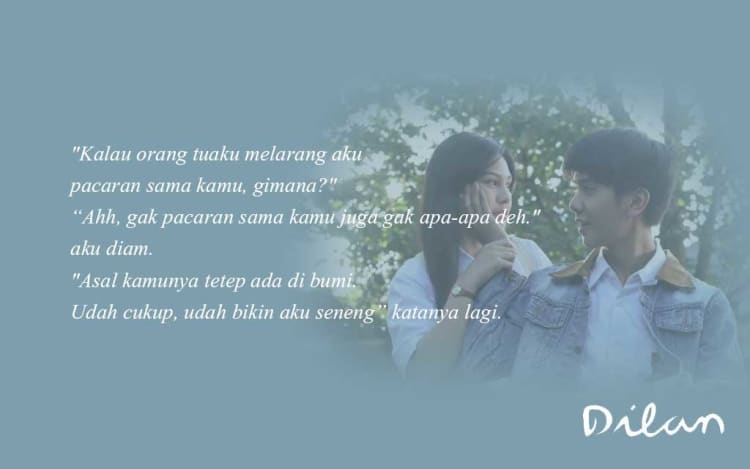 qoute dilan3 - 20 Quote Dilan Ini Bisa Buat Cewek Klepek-klepek