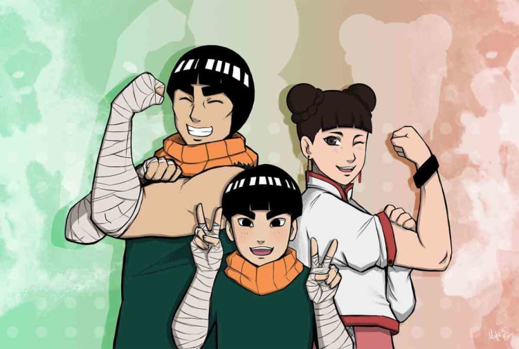 Metal Lee Rock lee tenten - Yuk Kenalan sama 11 Karakter Ninja Baru ini di Generasi Ninja selanjutnya Boruto