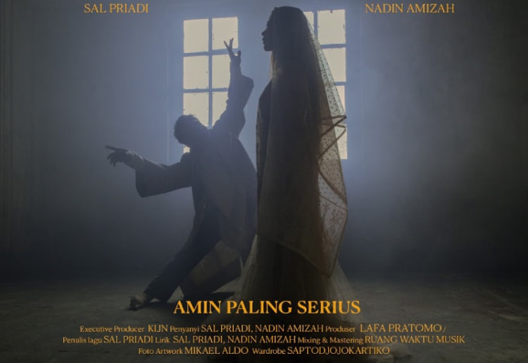Lirik Lagu Amin Paling Serius – Sal Priadi dan Nadin Amizah