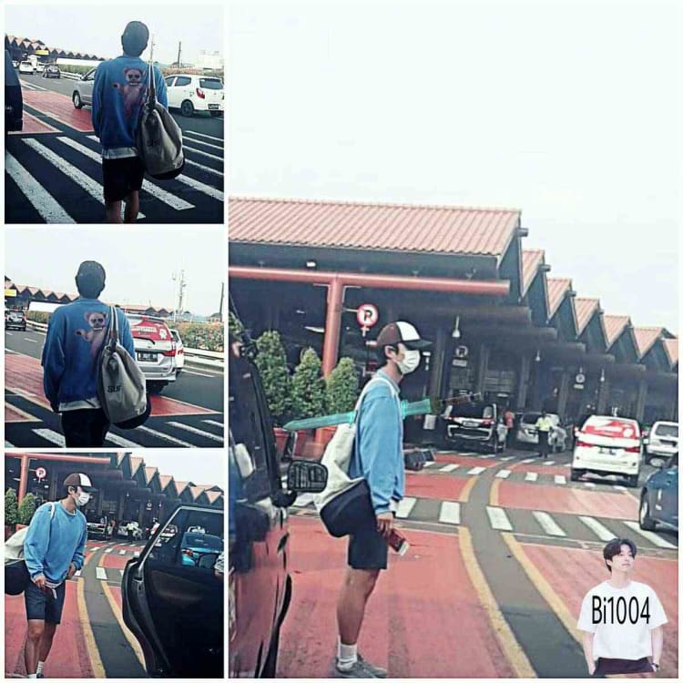 gong yoo tiba di bandara soekarno hatta jakarta - Gong Yoo, "Goblin" menginap di Resort Mewah Katamaran Lombok