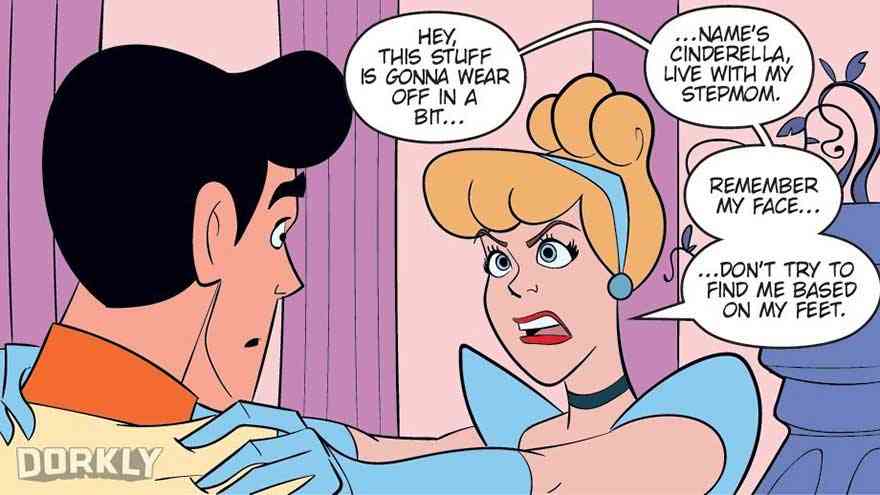 cinderella disney - Gokil abis dah jadinya cerita disney, kalo karakter mereka ngambil keputusan yang lebih masuk akal