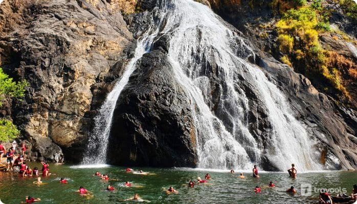 dudhsagar waterfall pic