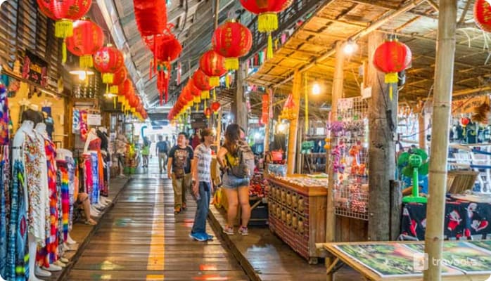 pattaya floating market shop