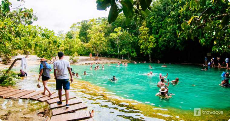 hot water spring krabi