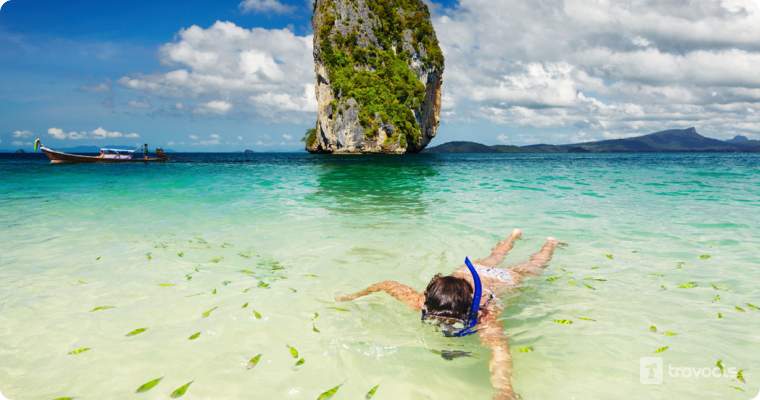 4 island tour snorkling