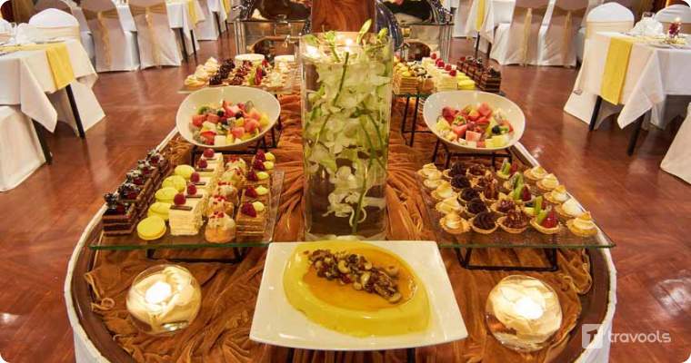 dubai hotel table