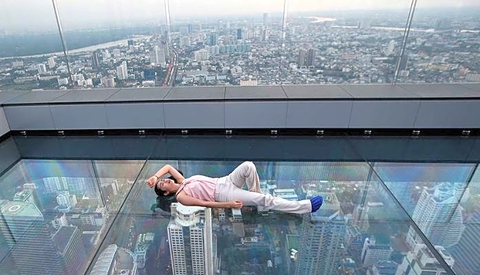 mahanakhon skywalk ticket in bangkok