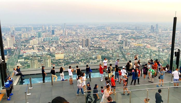 mahanakhon skywalk ticket in bangkok