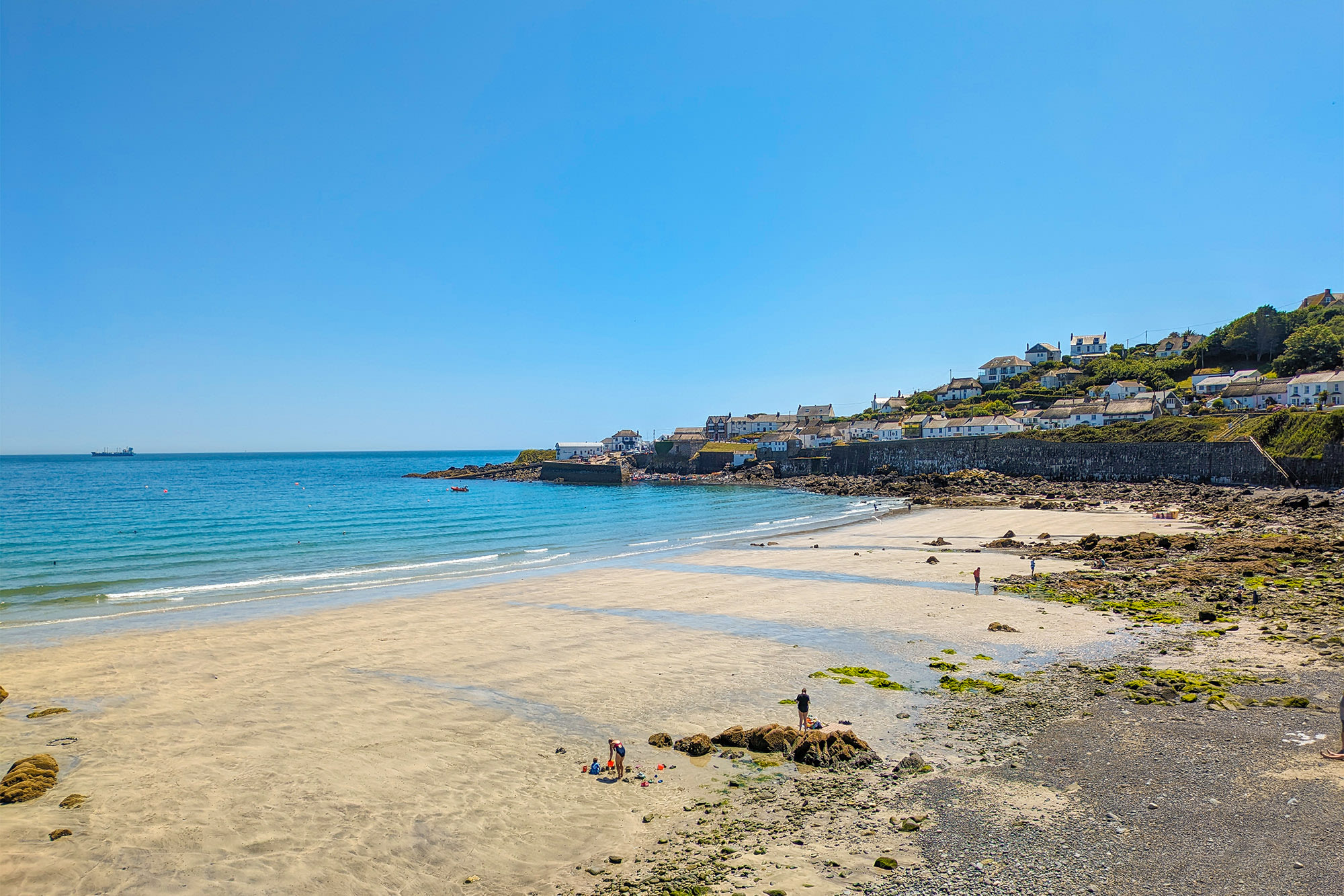 Coverack beach