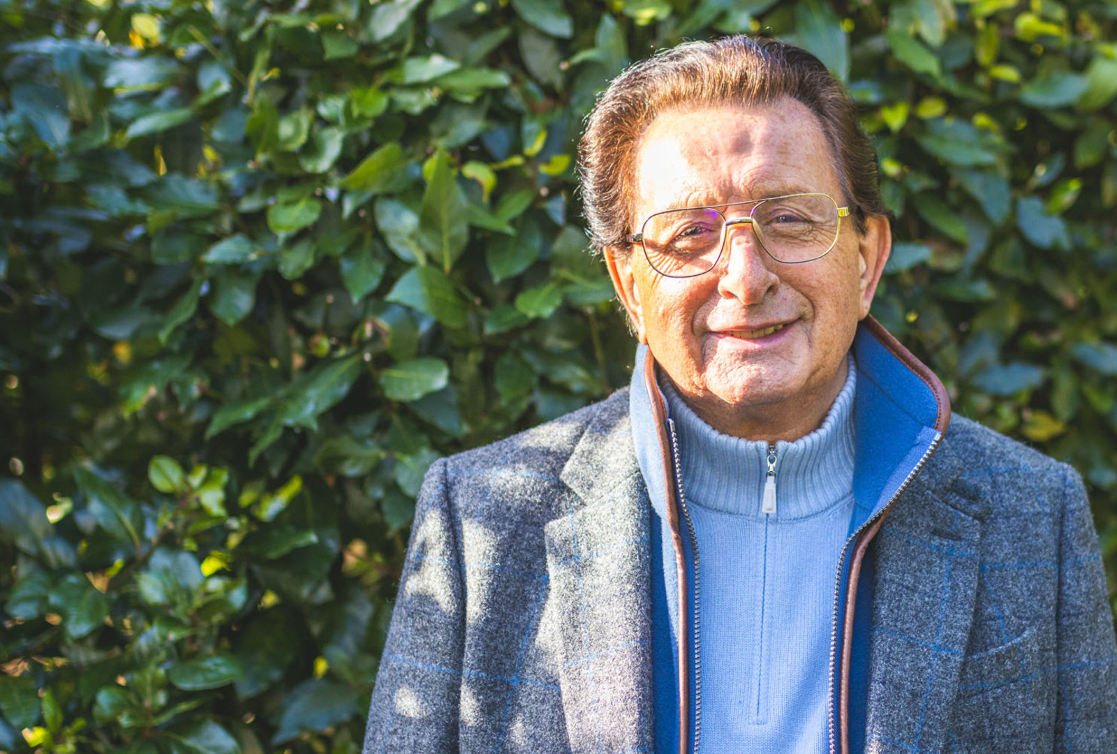 Portrait of Robert Dudley-Cooke, Chairman of Trebah Garden Trust