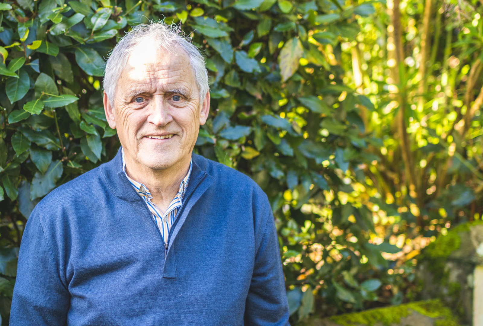 Portrait of Nigel Burnett, Director of Trebah