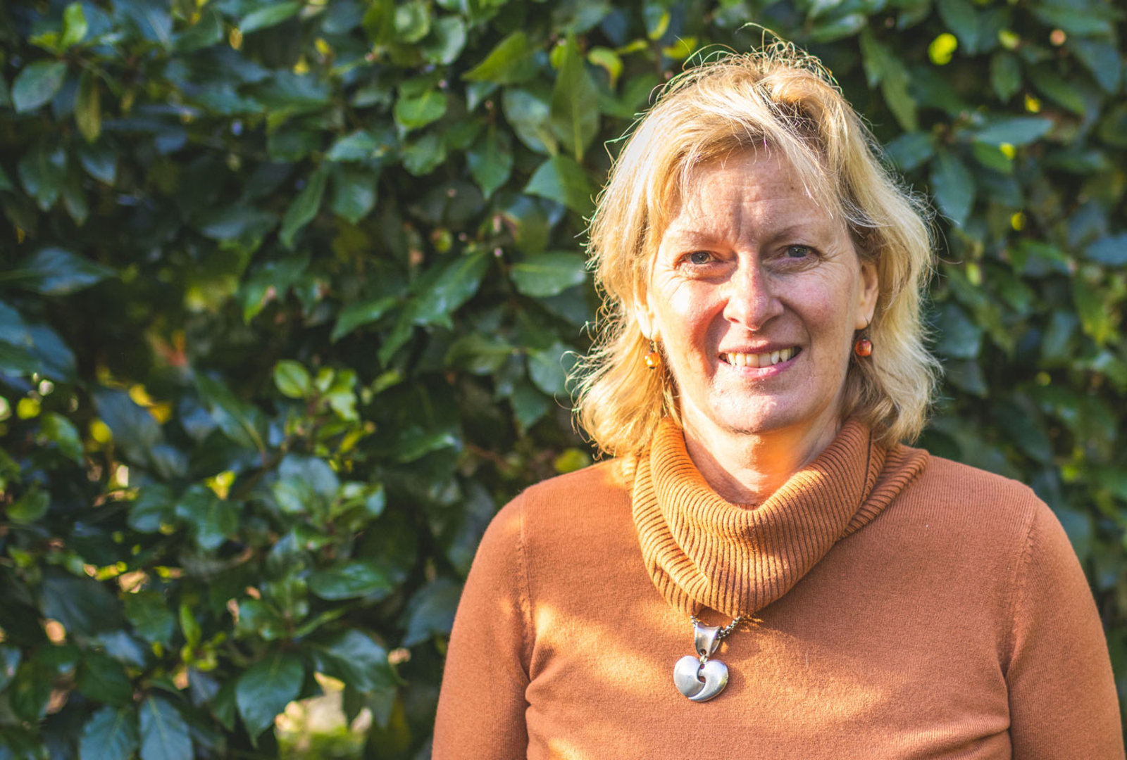 Portrait of Gillian Pipkin, Trustee at Trebah Garden