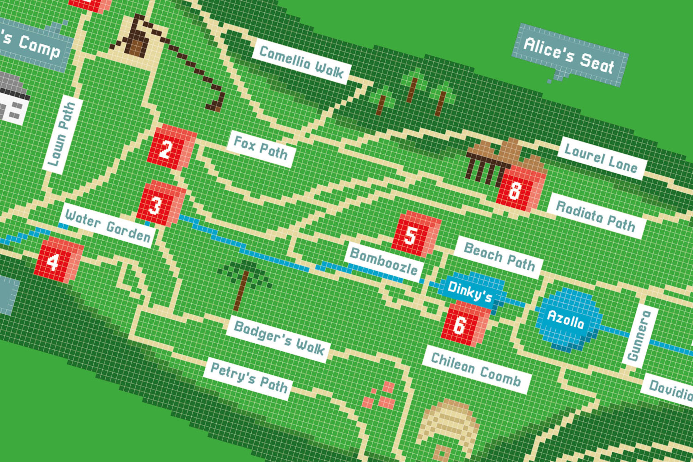 Gardens In Cornwall Map Trebah Cubed Trail Out Now! | Trebah Garden Cornwall