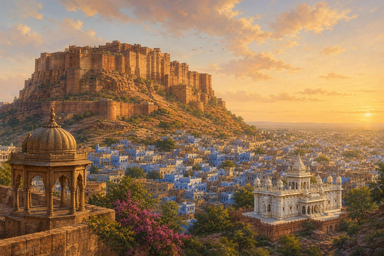 Jodhpur — illustrated landscape
