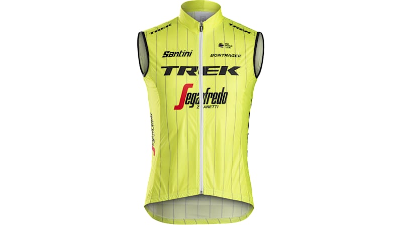 Santini Trek-Segafredo Men's Team Windshell Cycling Vest - Trek Bikes