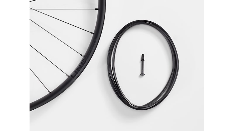 Bontrager Line Comp 30 TLR Boost 29 リア Bontrager Line Comp 30 TLR Boost 29 MTB Wheel - Electra Bikes