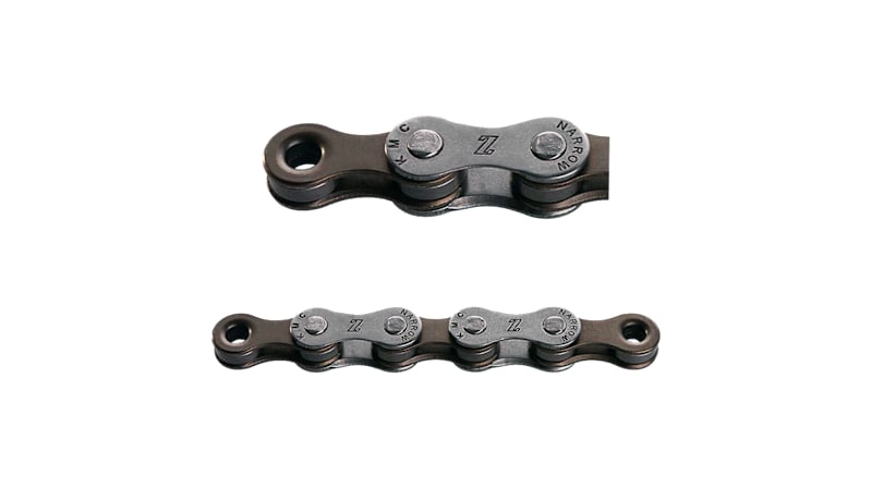 KMC Z8.1 Nickel Plated 8-Speed Bicycle Chain - Electra Bikes