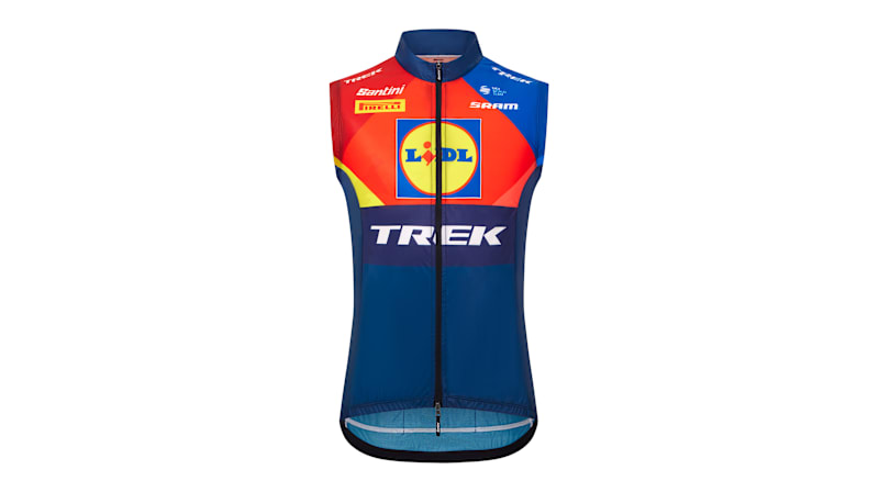 Santini Lidl-Trek Replica Race Wind Vest - Trek Bikes (GB)