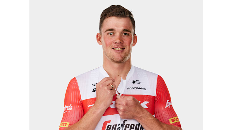 Maillot Cyclisme SANTINI Trek Segafredo – Taille S, Blanc/rouge, Fabriqué En Italie, Neuf Avec étiquette