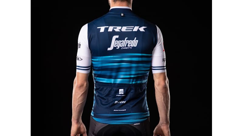 Santini Trek-Segafredo Men's Team Replica Cycling Jersey - Trek Bikes