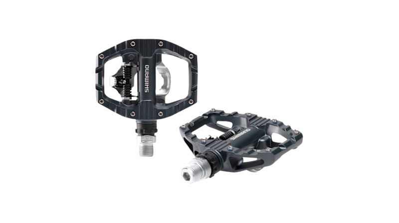 パーツ SHIMANO SPD PEDALS PD-EH500 Shimano PD-EH500 SPD Pedal Set - Trek Bikes