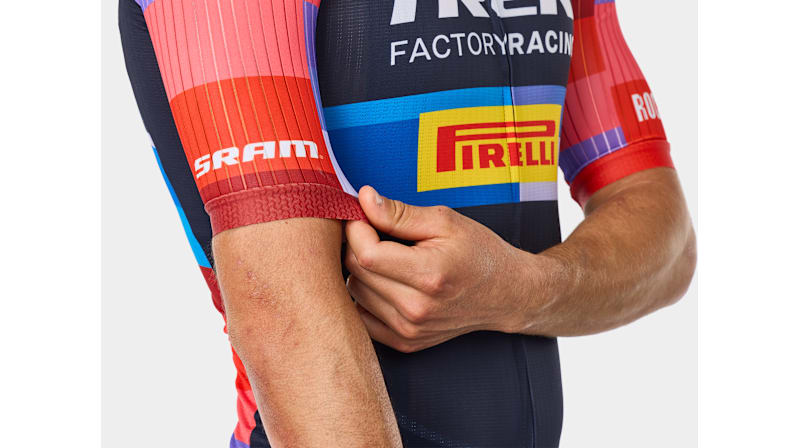 Santini Trek Factory Racing Men's Team Replica Cycling Jersey