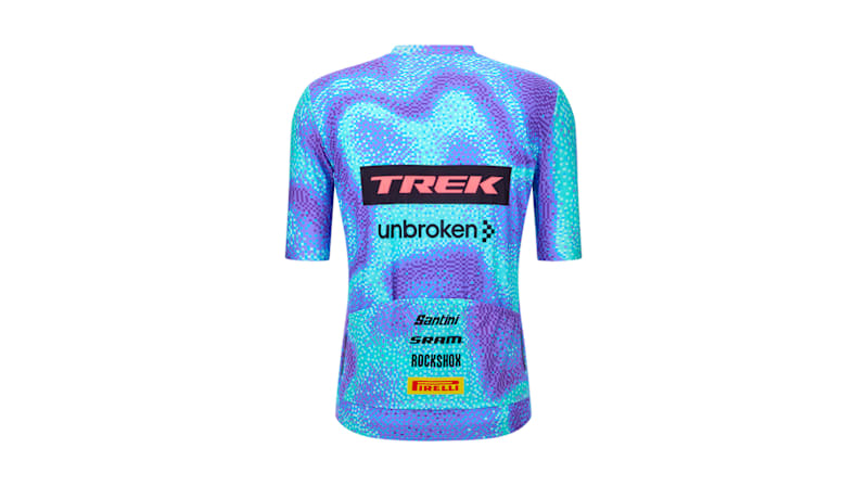 Santini Trek-Unbroken XC Team Replica Cycling Jersey - Trek Bikes