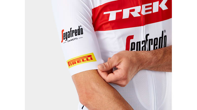 Santini Trek-Segafredo Men's Team Replica Race Jersey - Trek Bikes