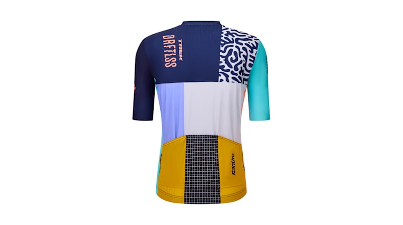 Santini Trek Driftless Team Replica Cycling Jersey - Trek Bikes