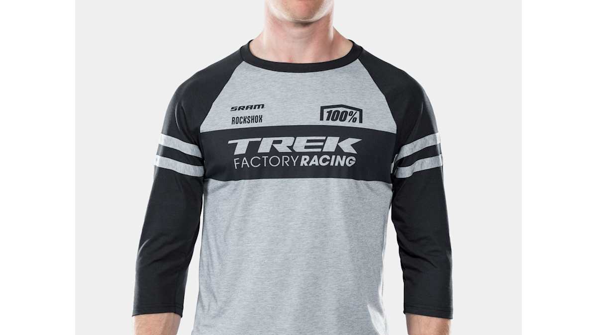 100% Trek Factory Racing ¾ Tech Tee - Trek Bikes