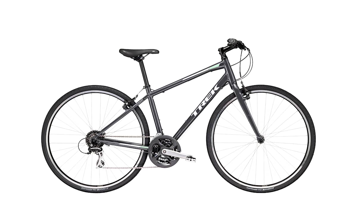 送料込み、室内保管・美品】TREK クロスバイクFX2 WSDブラック TREK