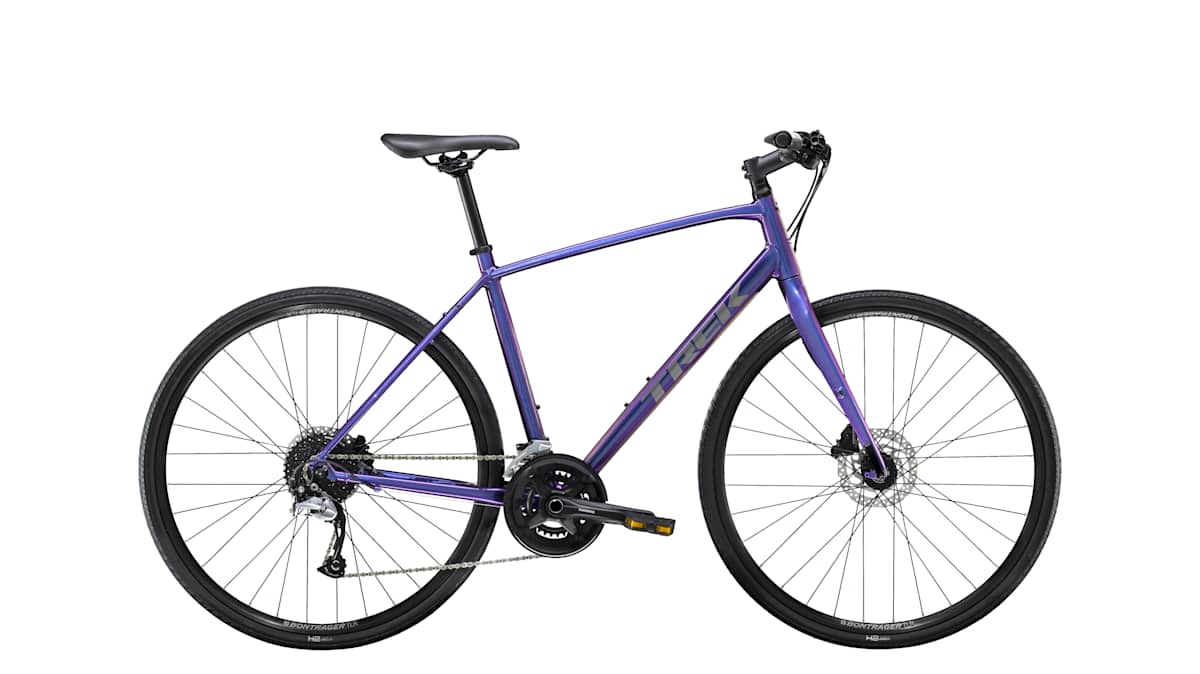Trek クロスバイク FX3 Disc Purple Flip 付属品多数有り FX 3 Disc - Trek Bikes (INE)