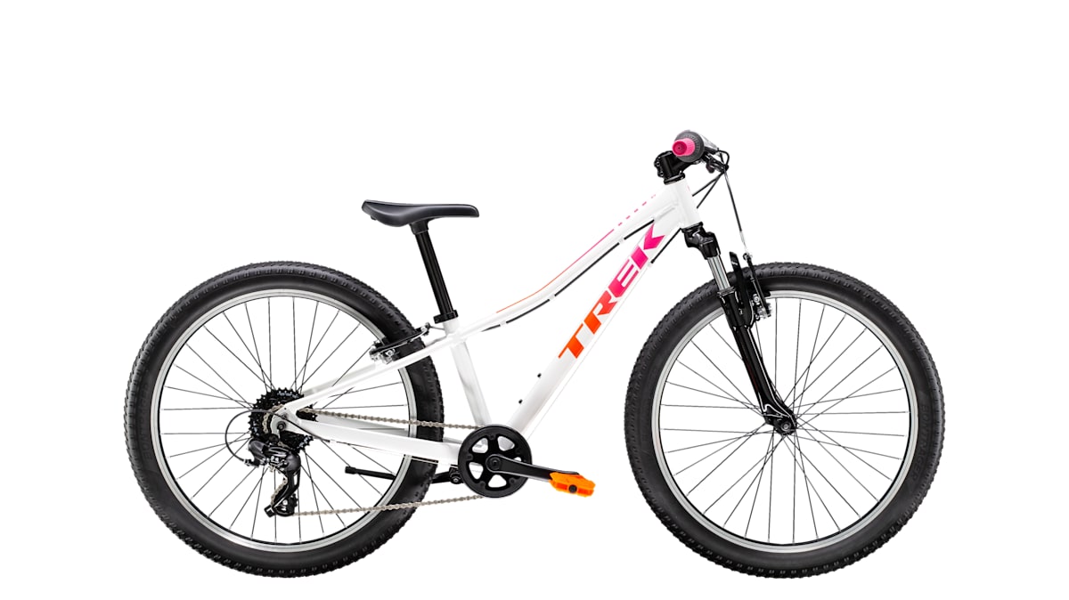 トレック　『PRECALIBER 24』　ホワイト Precaliber 24 8-speed Suspension - Trek Bikes