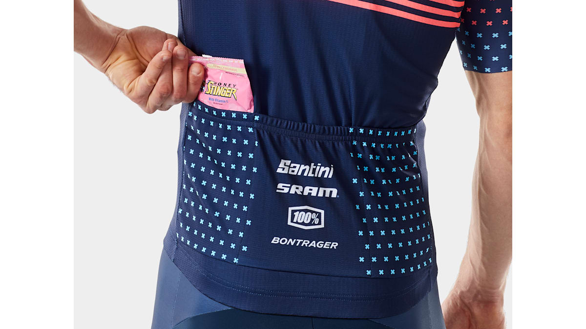 Santini Trek Factory Racing Men's CX Team Replica Cycling Jersey