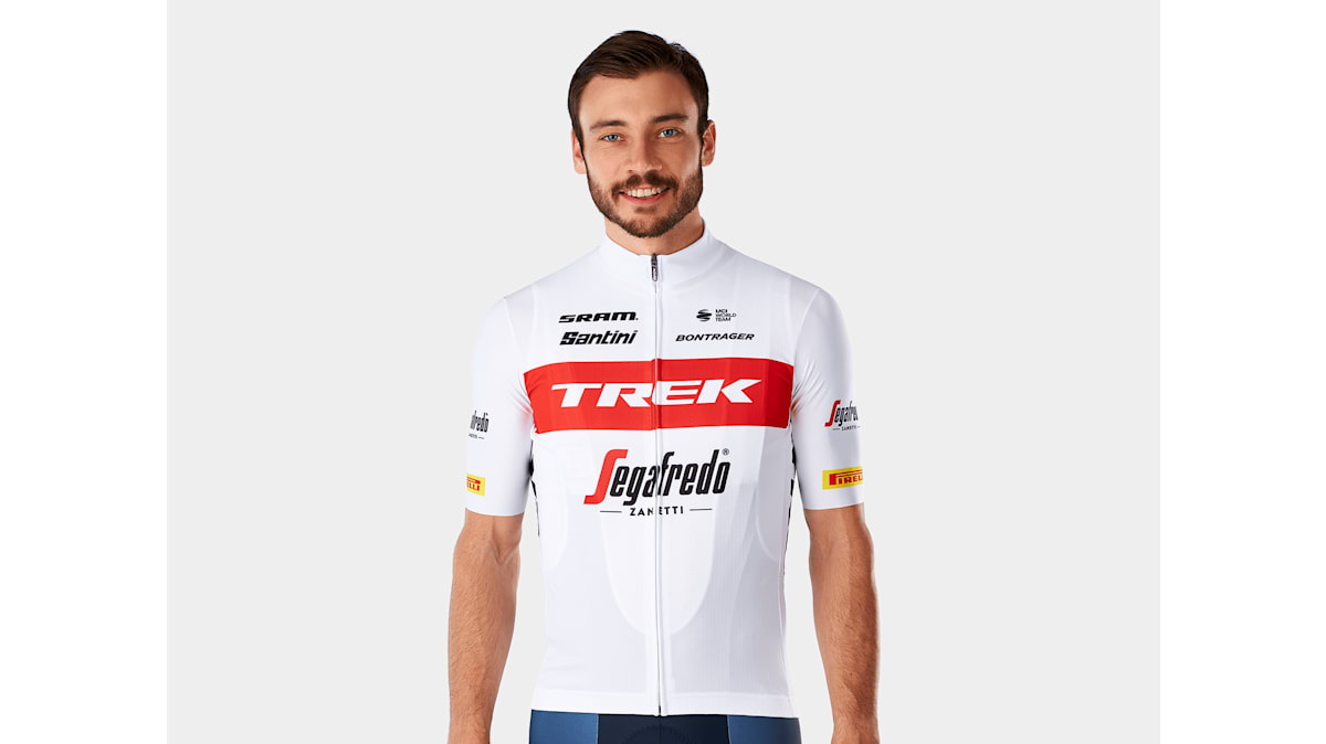 Santini Trek-Segafredo Men's Team Replica Race Jersey - Trek Bikes