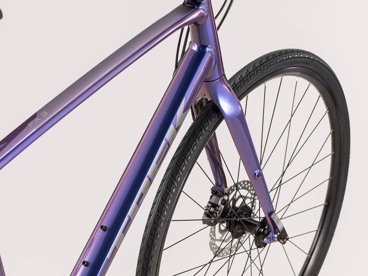 Trek クロスバイク FX3 Disc Purple Flip 付属品多数有り Trek FX 3 Disc Women's - Atlanta Bike Shop | Alpharetta, Ansley