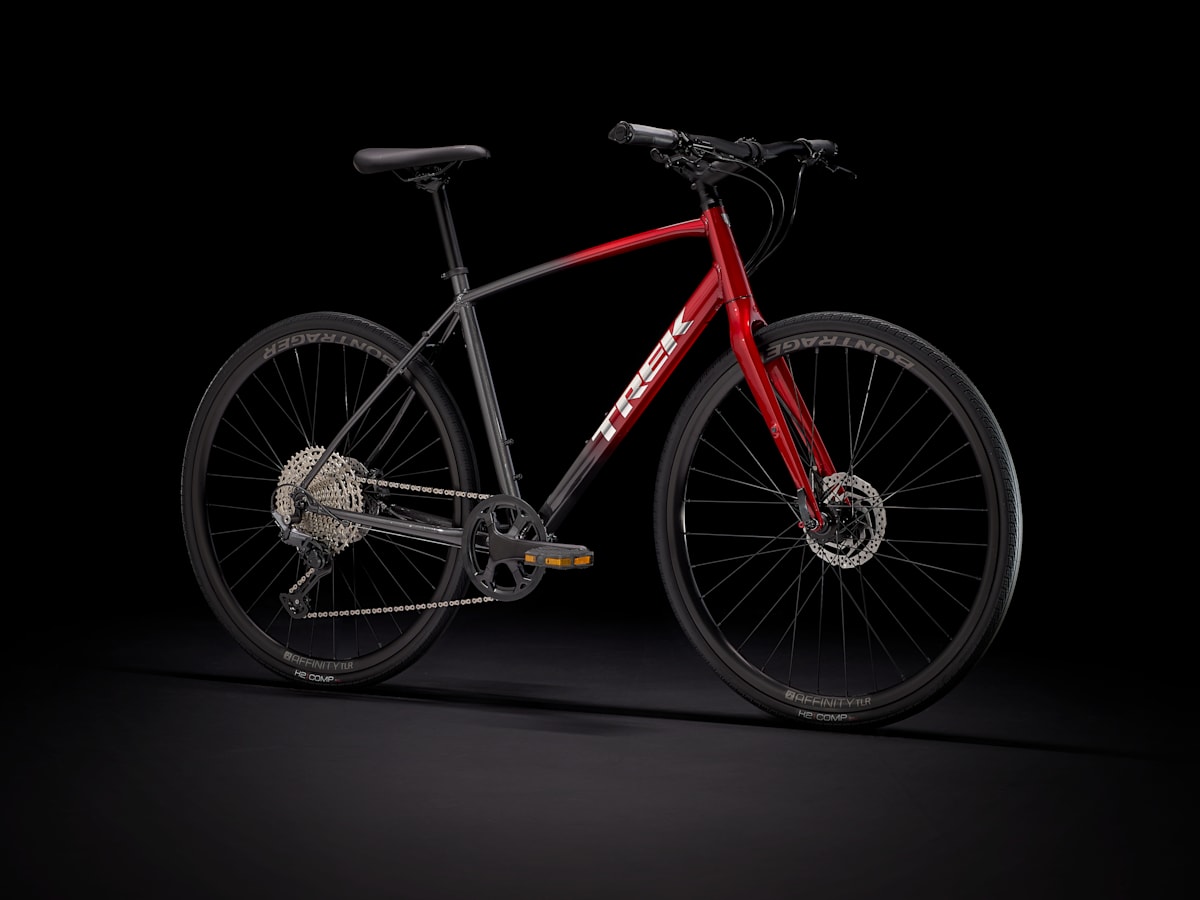 TREK FX4 ボントレガー、カーボン ブラックハンドル　グリップ付き TREK FX4 ボントレガー、カーボン ブラックハンドル グリップ