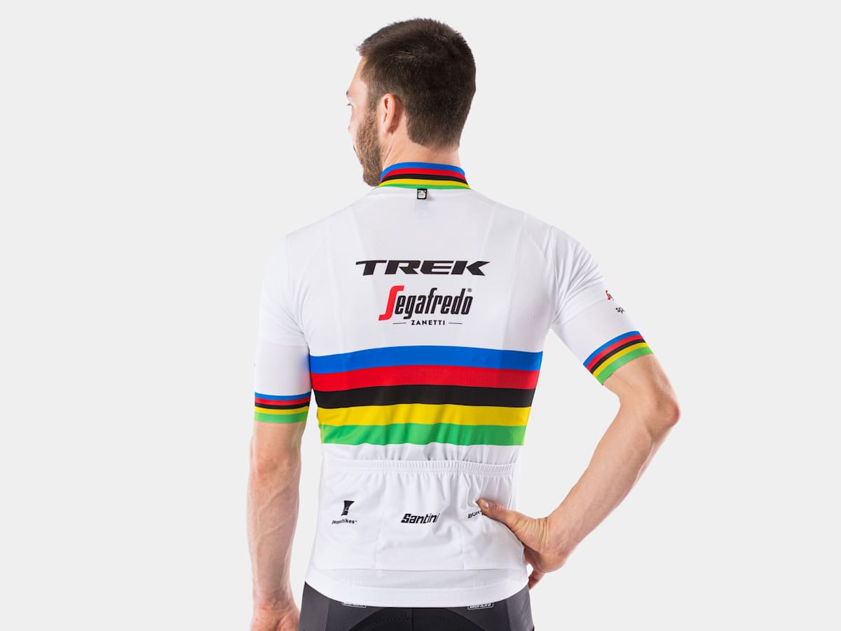 ウェア Santini Rome Jacket TREK-Segafredo Santini Trek Segafredo jacket, Blue | Bikeinn