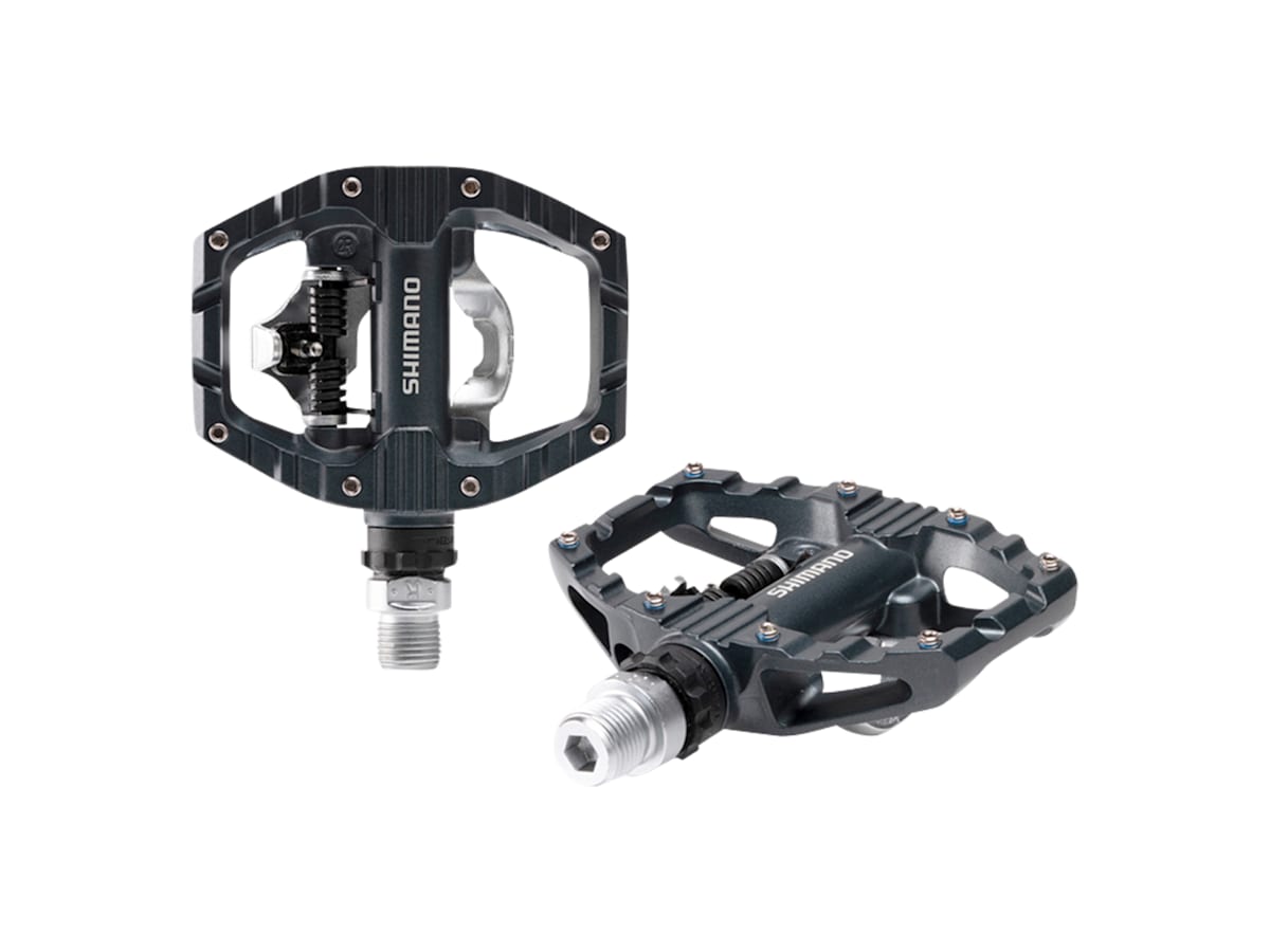 パーツ SHIMANO SPD PEDALS PD-EH500 Shimano PD-EH500 SPD Pedal Set - Trek Bikes