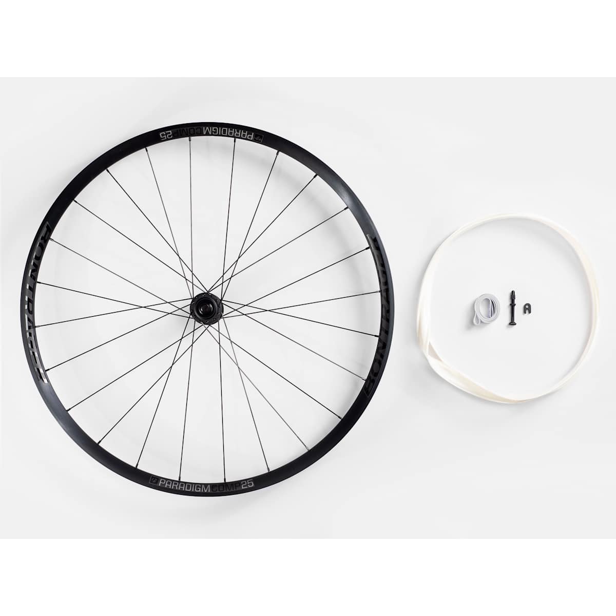 パーツ Bontrager paradigm comp 25 Bontrager Paradigm Comp 25 TLR Disc Road Wheel - Trek Bikes