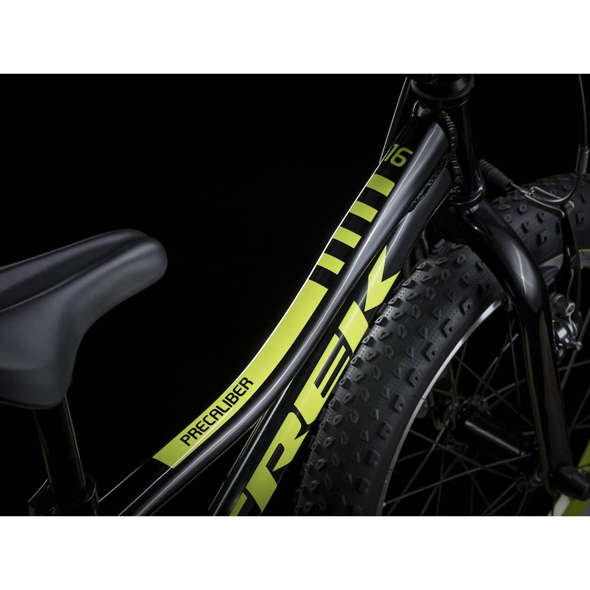 TREK 16インチ キッズバイク ブラック/イエロー Precaliber 16 - Trek Bikes (JP)